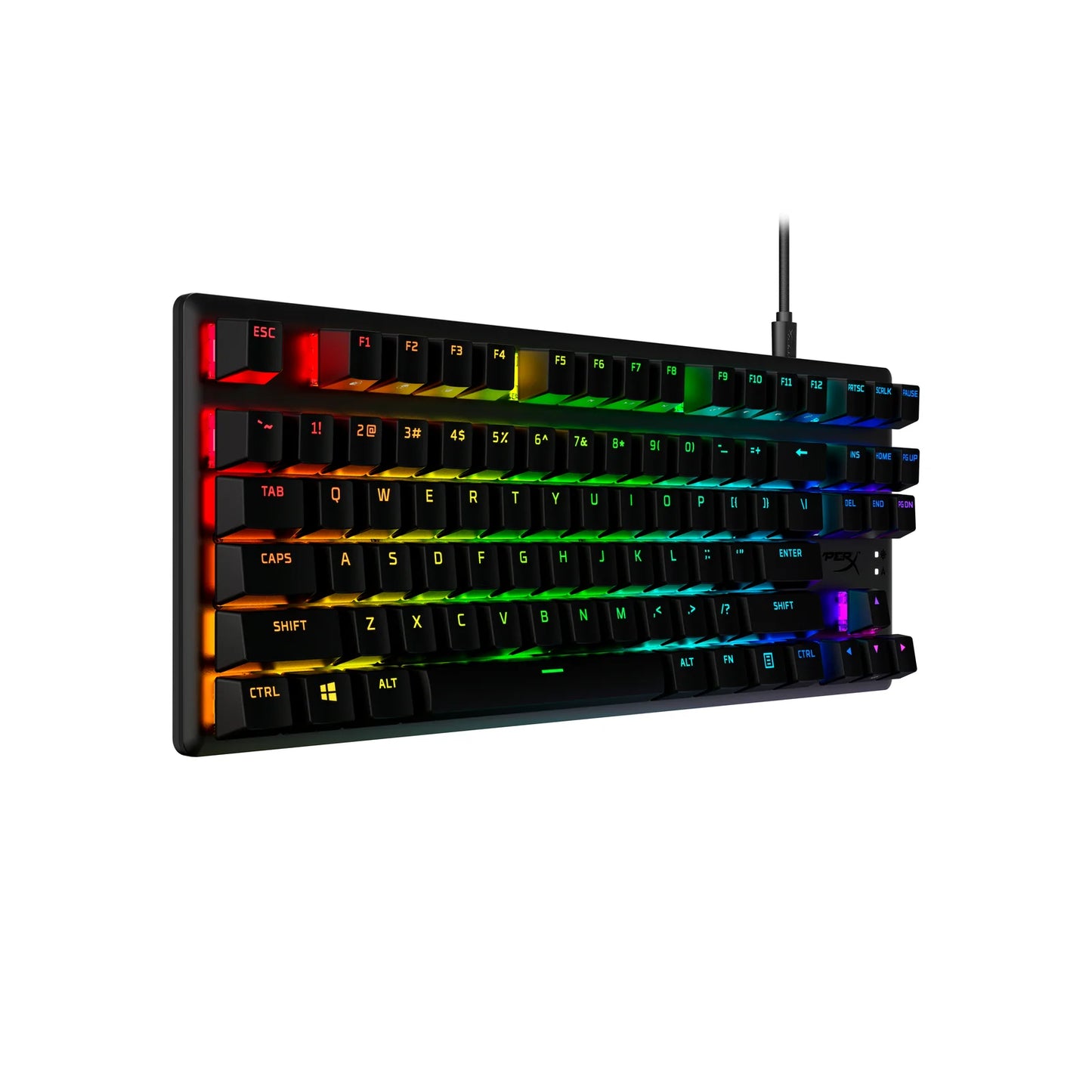 HyperX Alloy Origins Core PBT- Aqua Mechanical Switch RGB Gaming Keyboard