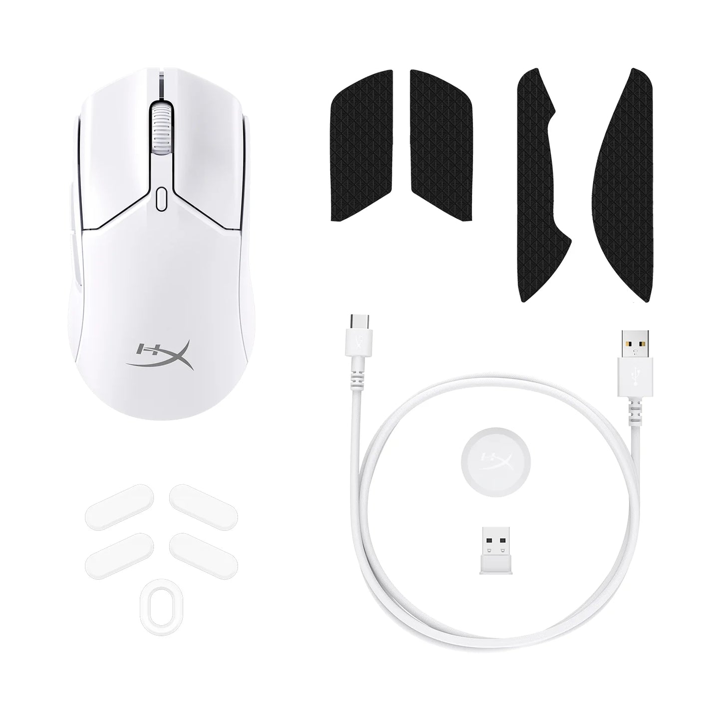HyperX Pulsefire Haste 2 Mini - Wireless Gaming Mouse (White)