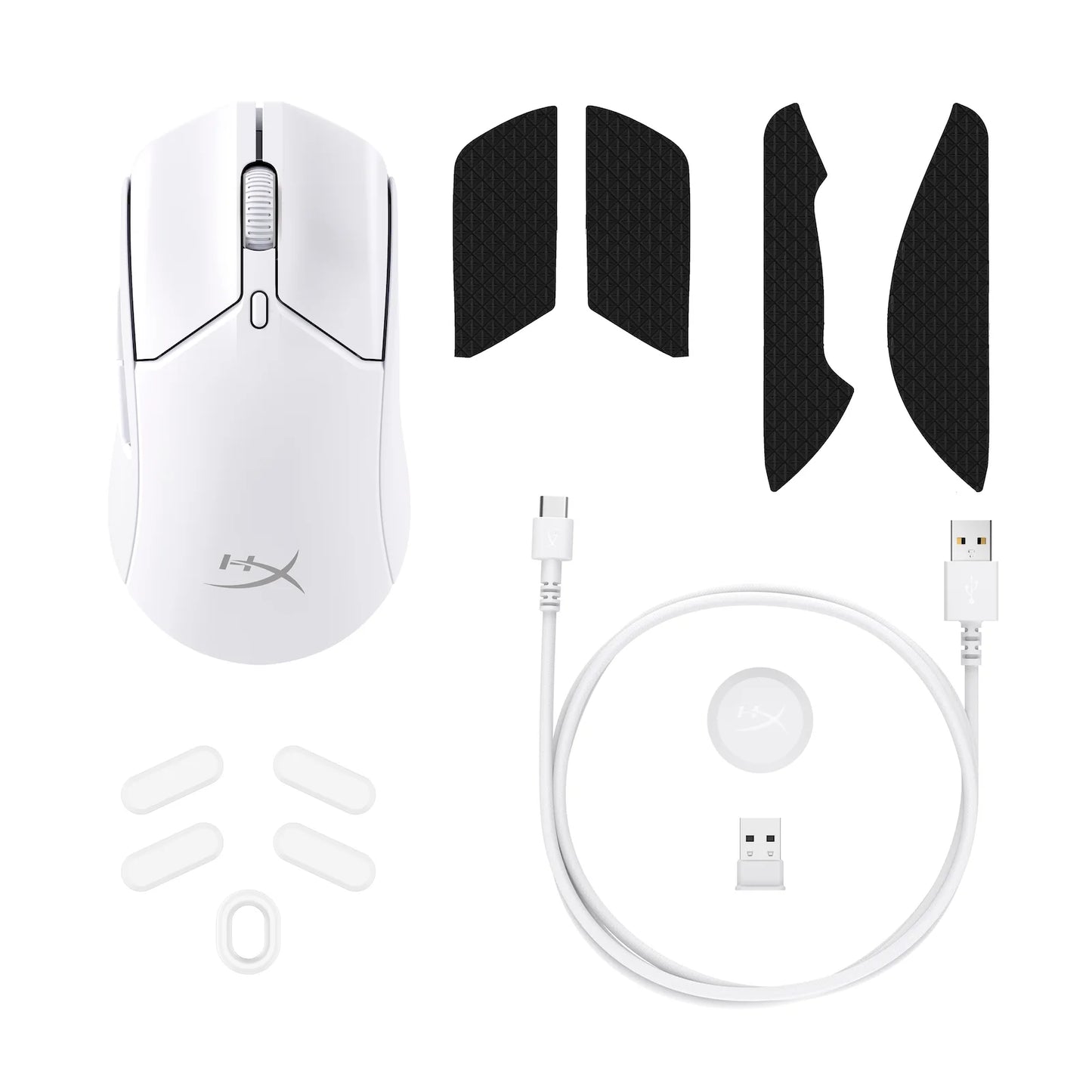 HyperX Pulsefire Haste 2 - Wireless Gaming Mouse (White)