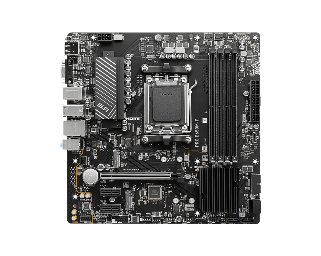 MSI PRO B650M-P DDR5 mATX Gaming Motherboard