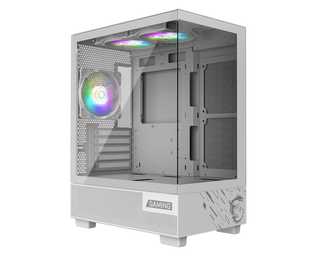 MSI PAG PANO M110A M-ATX Mid Tower Cabinet (White)