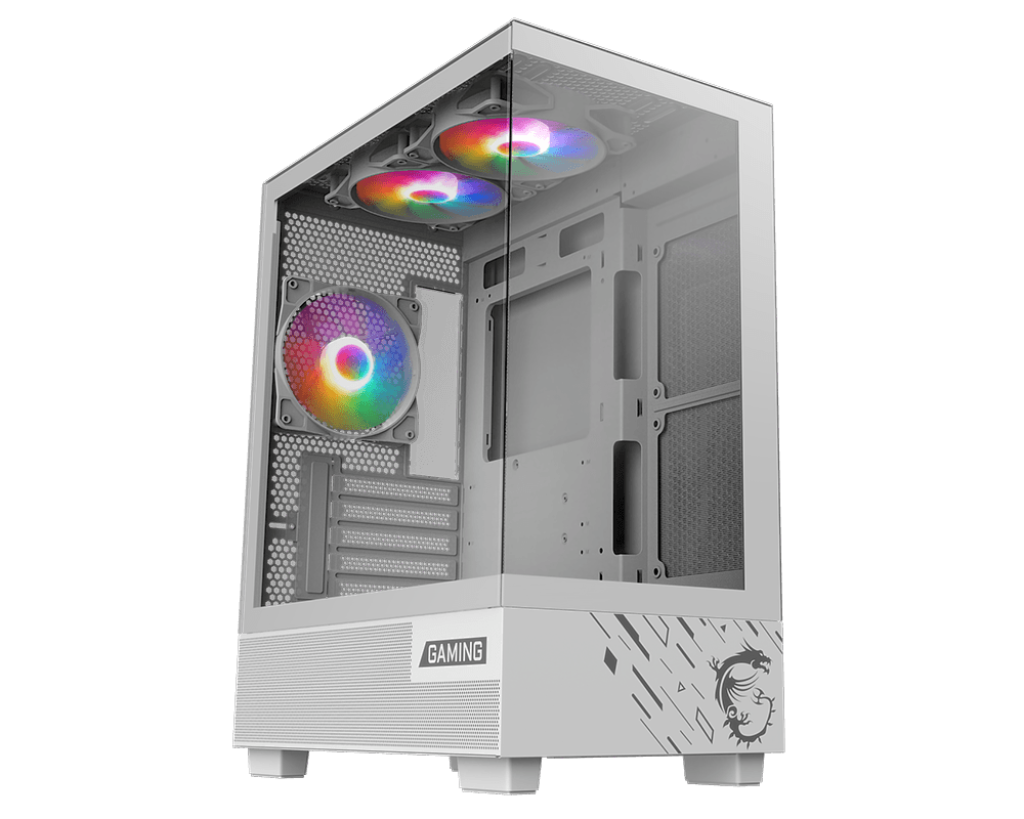 MSI PAG PANO M110A M-ATX Mid Tower Cabinet (White)