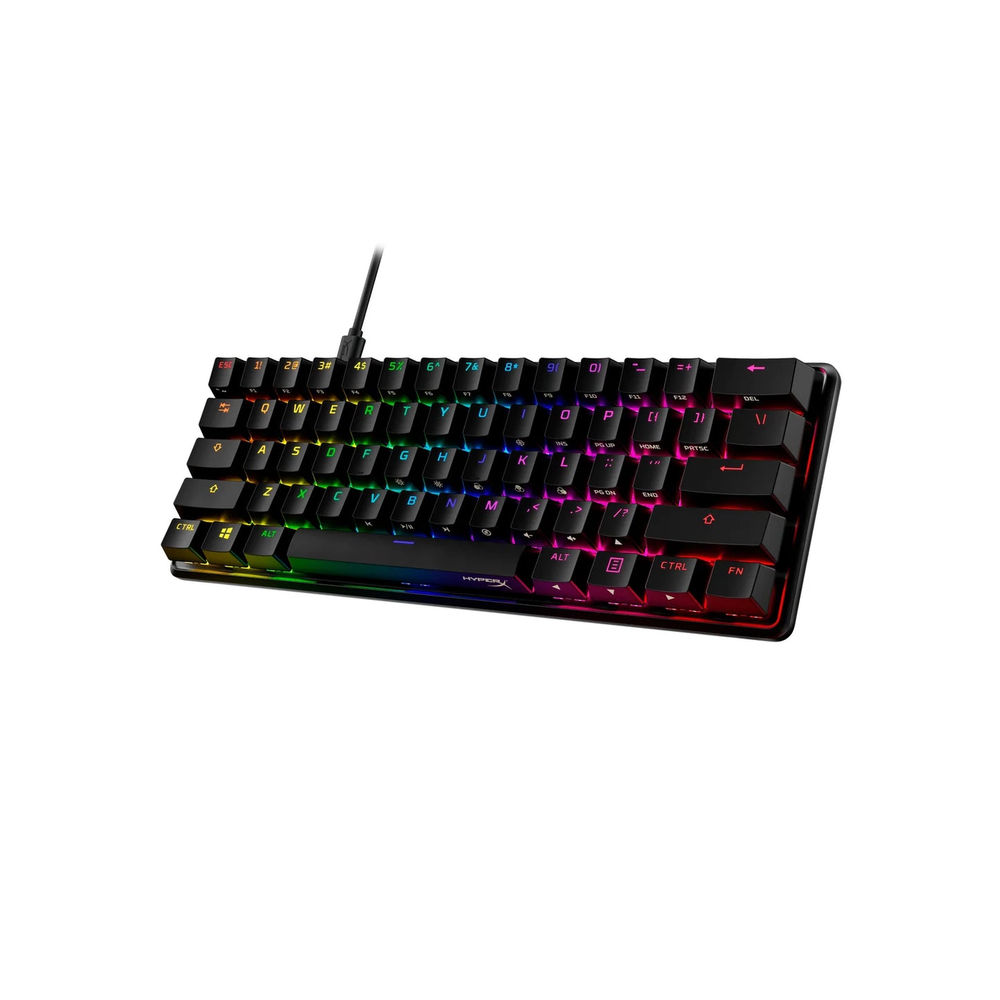 HyperX Alloy Origins 60 Mechanical Gaming Keyboard Aqua Linear Switches