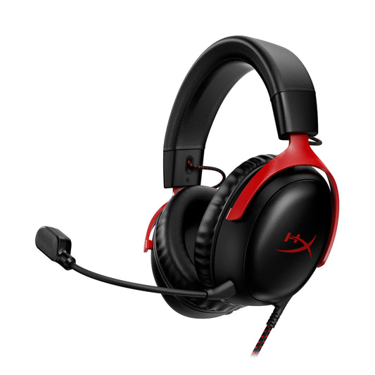 HyperX Cloud III Gaming Headset Black-Red