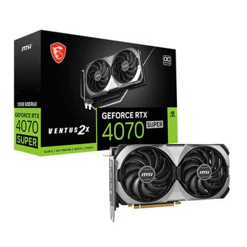 MSI GeForce RTX 4070 Super Ventus 2X OC 12GB Nvidia Graphic Card